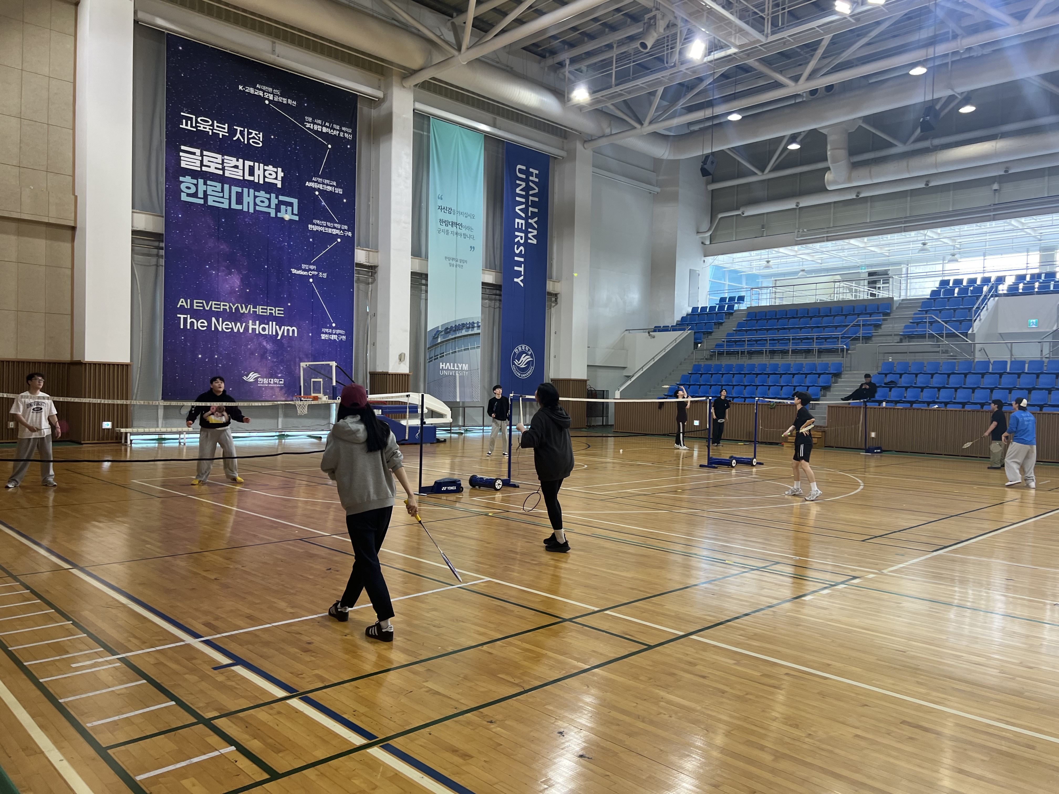 [2024-1] 배드민턴 동아리 '스윙' 1학기 정기 운동